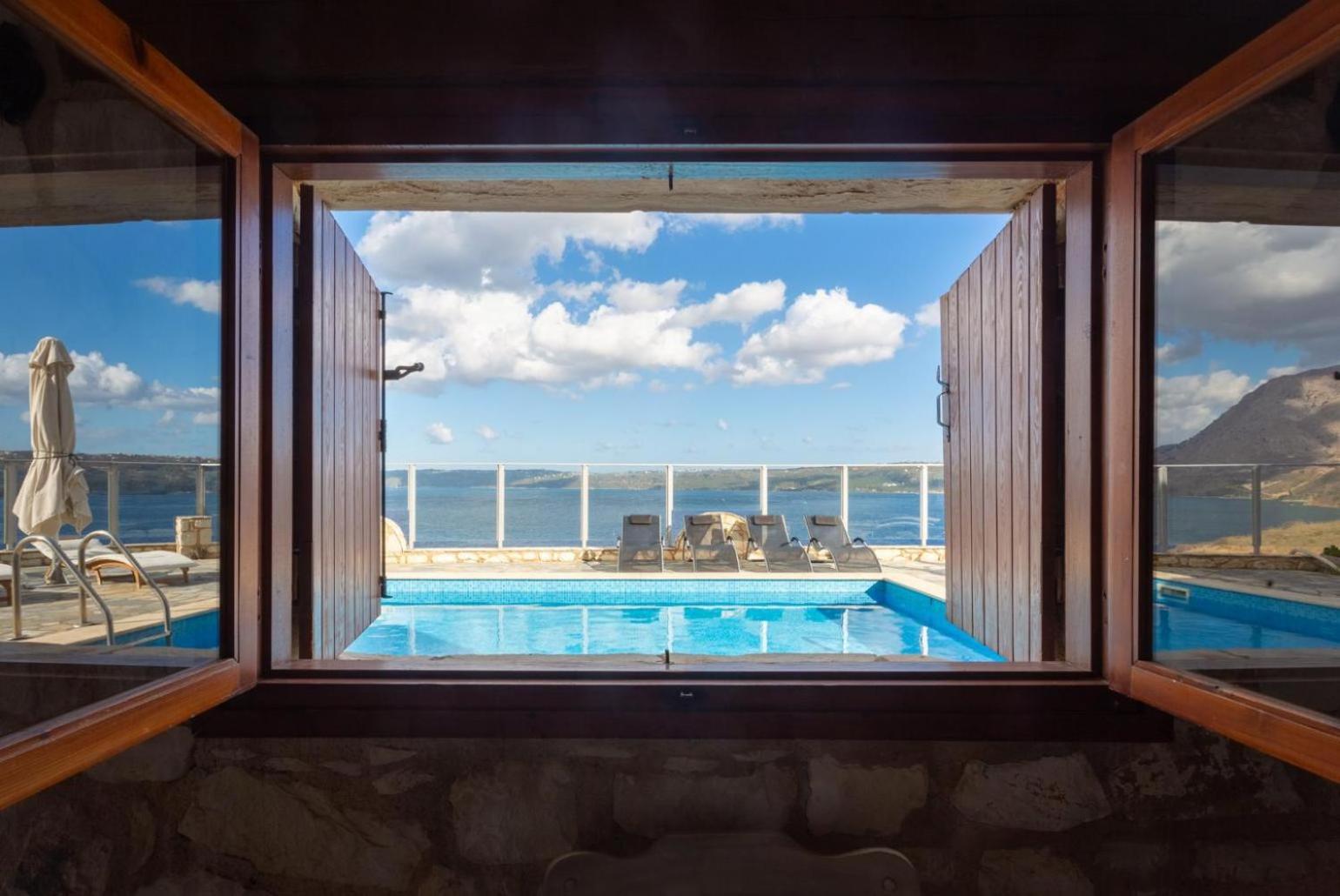 Villa Souda Bay View à Kalámion Extérieur photo