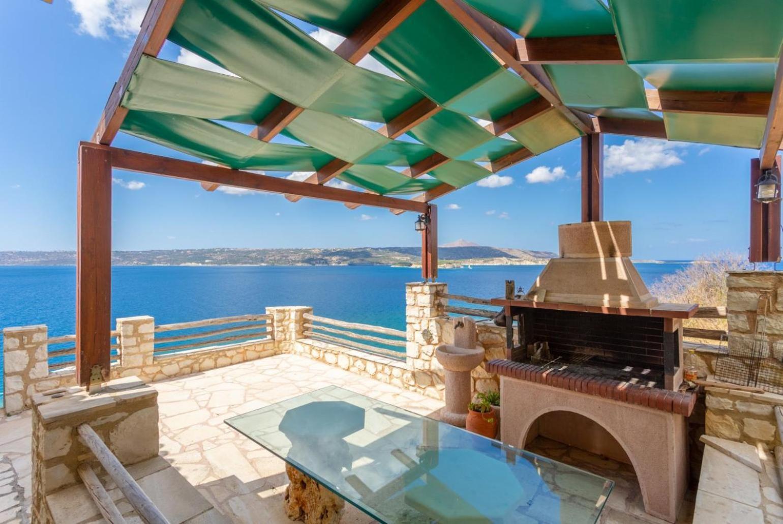 Villa Souda Bay View à Kalámion Extérieur photo