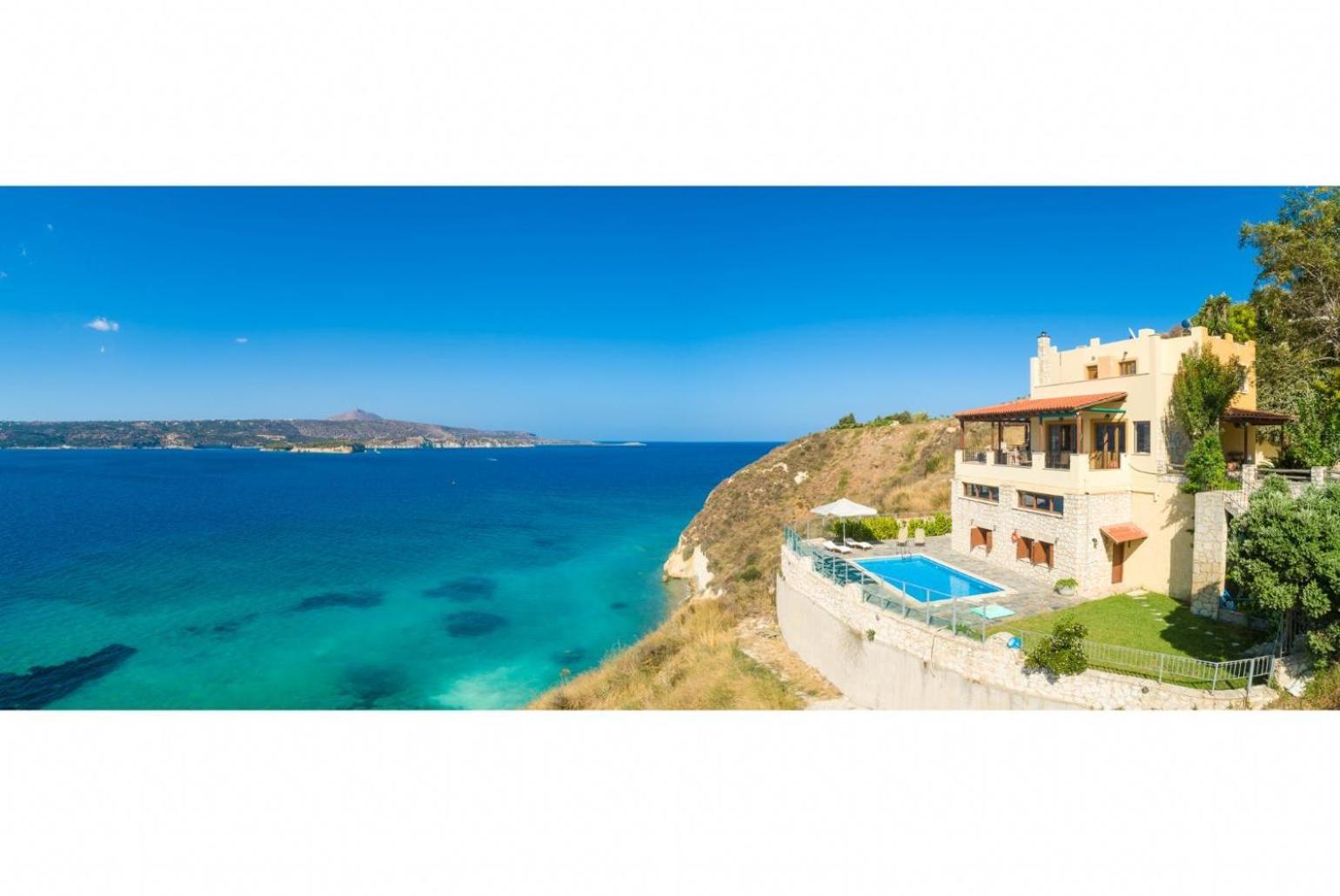 Villa Souda Bay View à Kalámion Extérieur photo