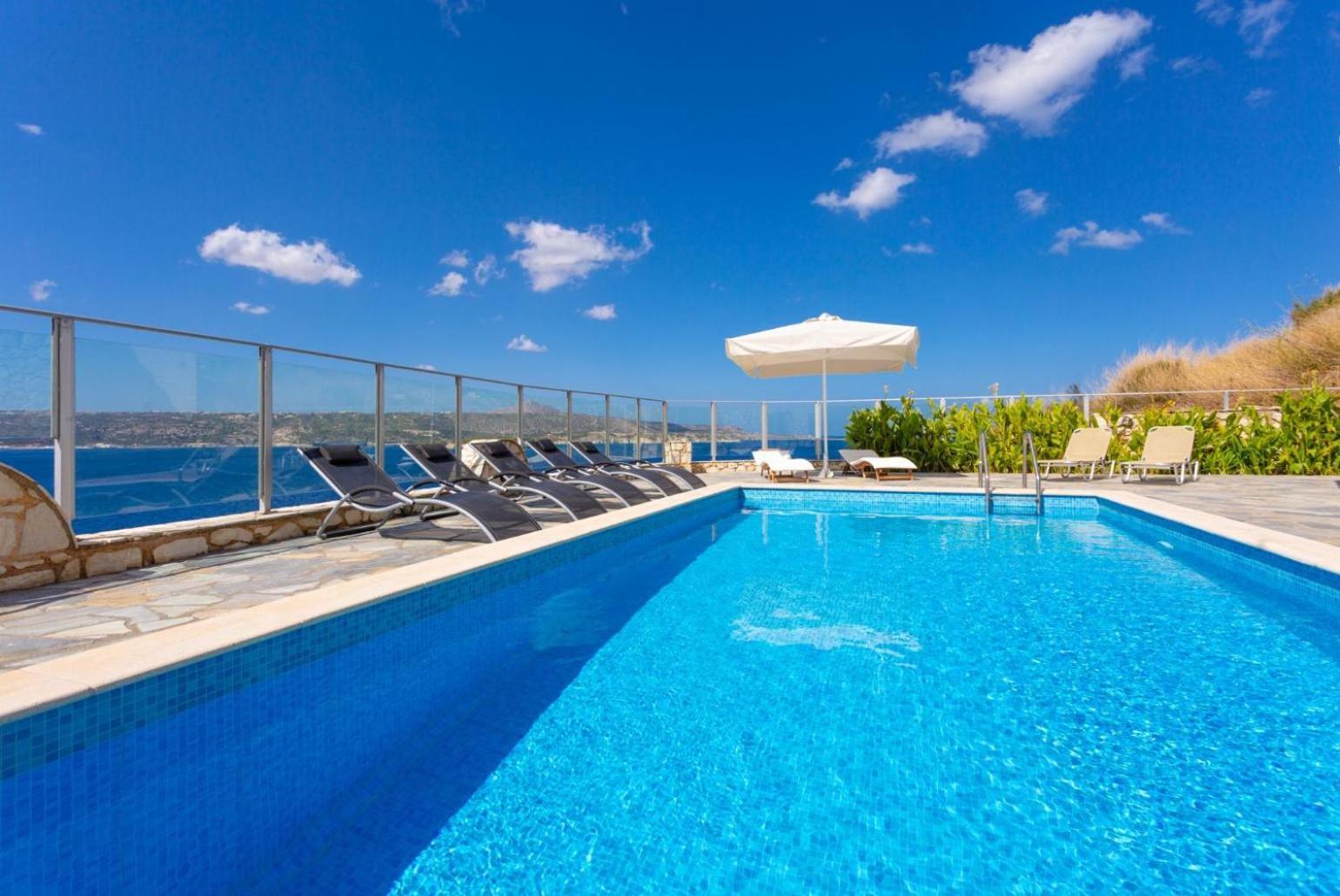 Villa Souda Bay View à Kalámion Extérieur photo