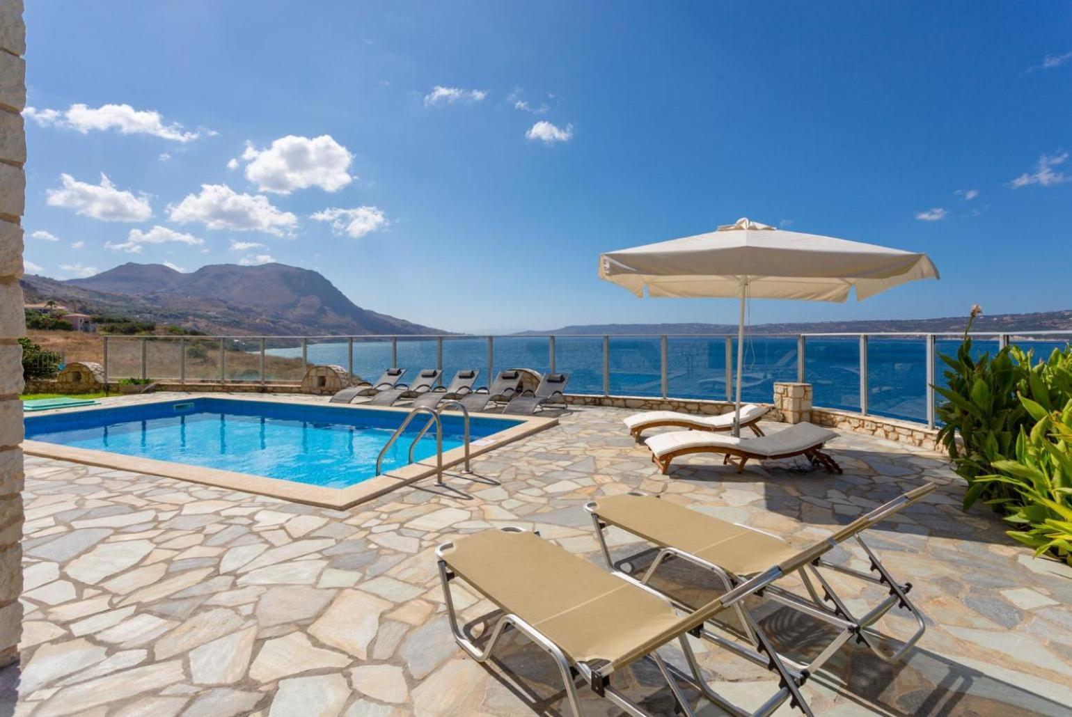 Villa Souda Bay View à Kalámion Extérieur photo