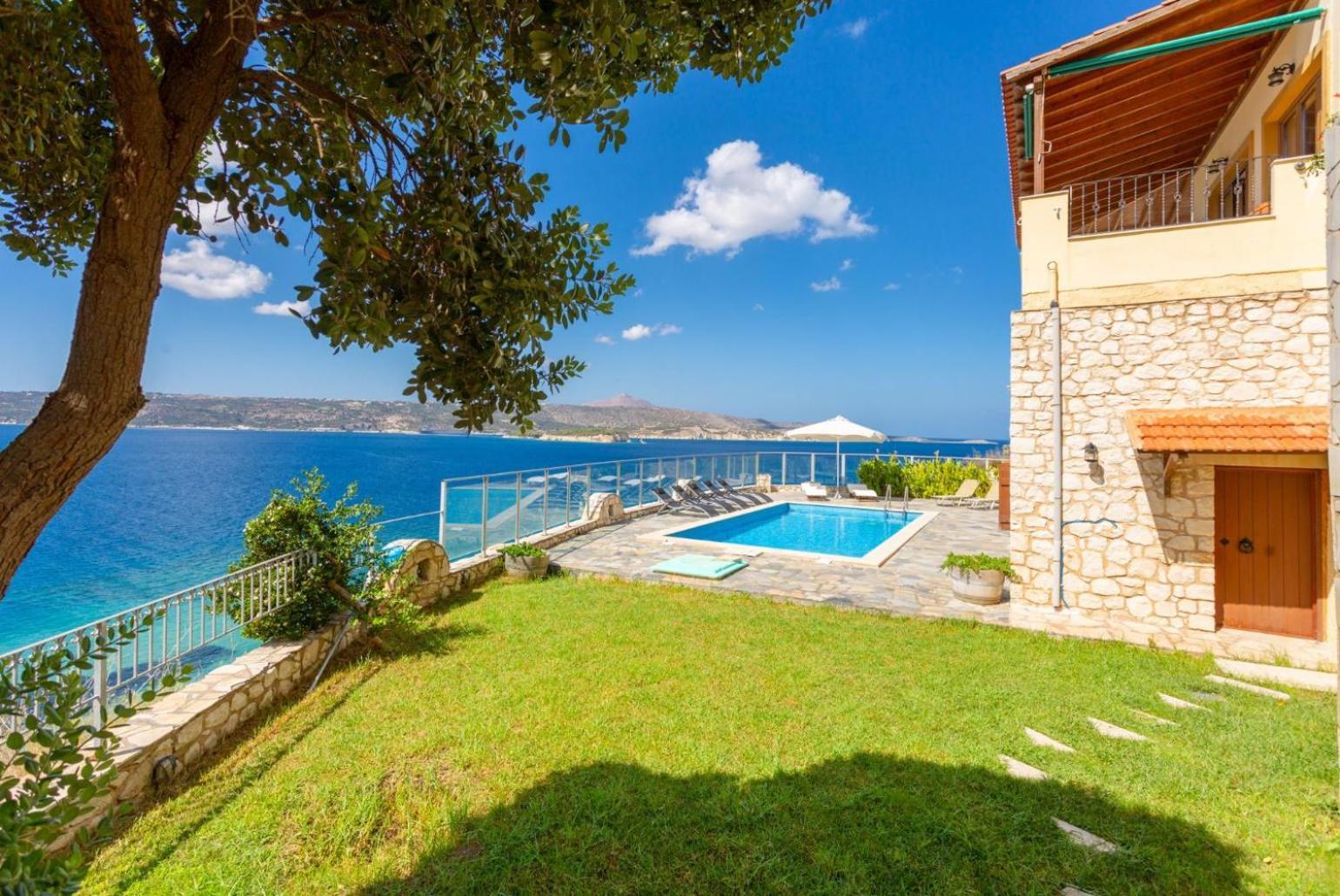 Villa Souda Bay View à Kalámion Extérieur photo